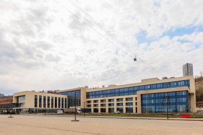 В Нижнем Новгороде завершилось строительство первой очереди туркомплекса «Экопарк на Гребном канале» 
