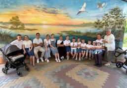 Многодетная мать Ольга Ганичева из Нижегородской области удостоена звания «Мать-героиня»