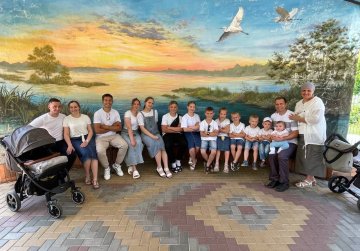 Многодетная мать Ольга Ганичева из Нижегородской области удостоена звания «Мать-героиня»