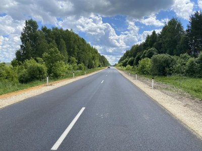  Ремонт дороги Первомайск – а/д Выездное - Дивеево - Сатис по нацпроекту «Инфраструктура для жизни» завершили досрочно