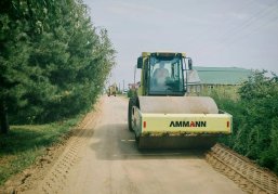 В Павловском округе на дороге к деревне Криуша после ремонта открыли автомобильное движение