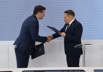 Глеб Никитин и Алексей Лихачев подписали соглашение о сотрудничестве в реализации масштабных социальных инвестпроектов