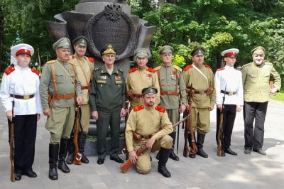 В Нижнем Новгороде почтили память героев Первой мировой войны В Нижнем Новгороде почтили память героев Первой мировой войны
