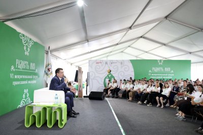 Глеб Никитин встретился с участниками молодежного православного форума «Радость моя»