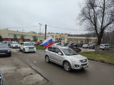 В Богородске состоялся автопробег в память о земляках  - ветеранах боевых действий