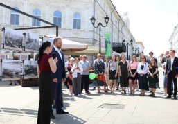 Фотовыставка в честь 130-летия трамвайного движения открылась в Нижнем Новгороде