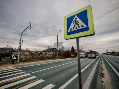 Светофор установили по просьбам жителей в Орловских двориках на подъезде к Нижнему Новгороду Светофор установили по просьбам жителей в Орловских двориках на подъезде к Нижнему Новгороду