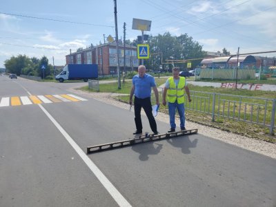 Ремонт участка дороги Пильна - Курмыш в Нижегородской области завершился на два месяца раньше графика