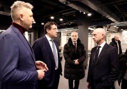 Глеб Никитин и Владимир Желонкин посетили федеральный технопарк профессионального образования в Нижнем Новгороде