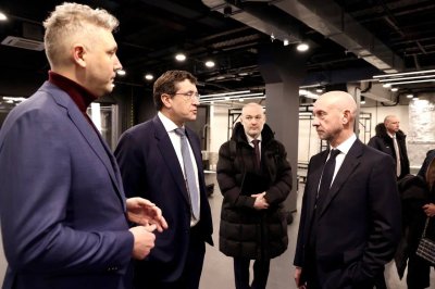 Глеб Никитин и Владимир Желонкин посетили федеральный технопарк профессионального образования в Нижнем Новгороде