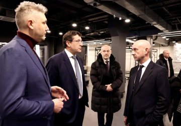 Глеб Никитин и Владимир Желонкин посетили федеральный технопарк профессионального образования в Нижнем Новгороде