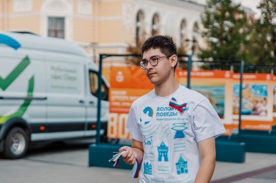 20 тысяч ленточек раздадут волонтеры Победы в рамках акции «Российский триколор» в Нижегородской области