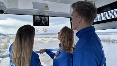 Нижегородская канатная дорога и волонтеры Победы проведут памятные акции ко Дню Победы