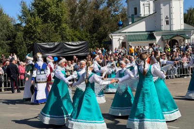 В Балахне состоялся пятый фестиваль «Межнациональный хоровод традиций»