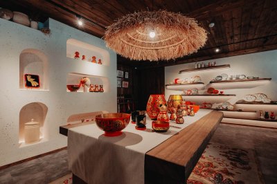 Магазин-мастерская бренда «Хохлома» открылся в Плёсе Магазин-мастерская бренда «Хохлома» открылся в Плёсе