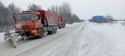 На расчистке региональных дорог в Нижегородской области задействовано более 900 единиц техники