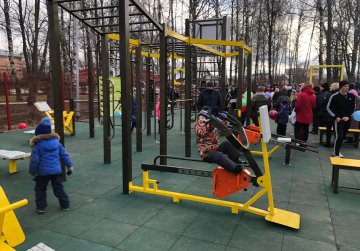 Воркаут-площадка открылась в Ардатовском районе