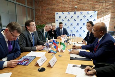 Глеб Никитин и Винай Кумар обсудили развитие сотрудничества Нижегородской области и Индии