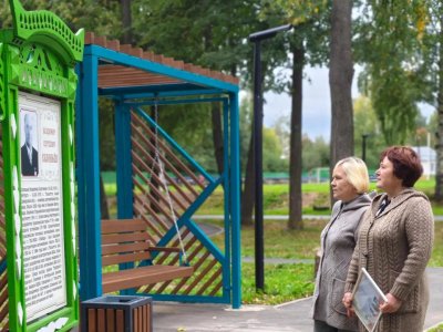Общественное пространство для отдыха с выставкой наличников создали в Ветлуге по нацпроекту «Инфраструктура для жизни» Общественное пространство для отдыха с выставкой наличников создали в Ветлуге по нацпроекту «Инфраструктура для жизни»