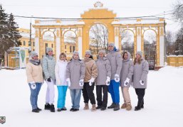 Социальные участковые провели зимнюю зарядку для жителей Нижнего Новгорода
