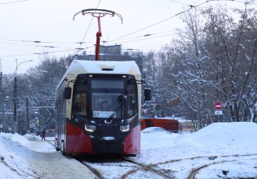 Реконструкция трамвайных путей на разворотном кольце в Лапшихе начнется с 1 февраля 2026 года
