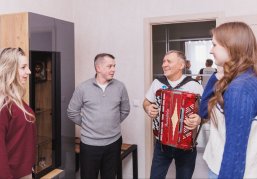 Нижегородские волонтёры поздравили военнослужащих в госпиталях и семьи бойцов СВО с Днём защитника Отечества