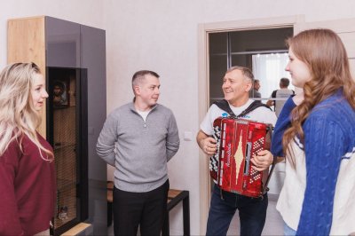 Нижегородские волонтёры поздравили военнослужащих в госпиталях и семьи бойцов СВО с Днём защитника Отечества