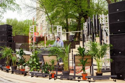 Вторая очередь благоустроенного сквера им. Свердлова в Нижнем Новгороде открылась 1 мая