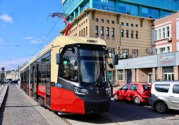 В Нижнем Новгороде запустили в эксплуатацию 170-й трамвай «МиНиН»