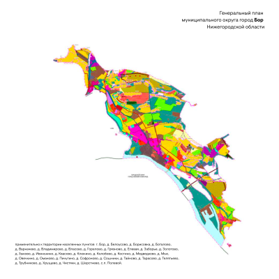 Более 30 населенных пунктов в составе Борского округа получили новый генплан и правила землепользования и застройки