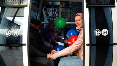 Нижегородская канатная дорога открылась после модернизации Нижегородская канатная дорога открылась после модернизации