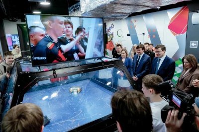 Сергей Кравцов и Глеб Никитин встретились с финалистами чемпионата «Профессионалы» в Нижнем Новгороде