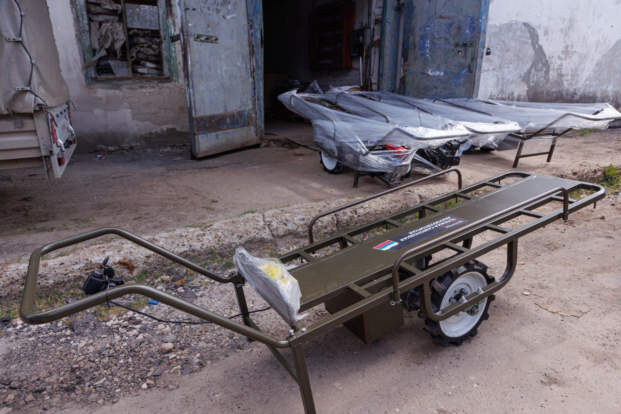 Самоходные тележки изготовила для участников СВО производственная компания из города Павлово Самоходные тележки изготовила для участников СВО производственная компания из города Павлово