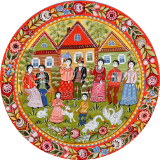 Городецкая роспись