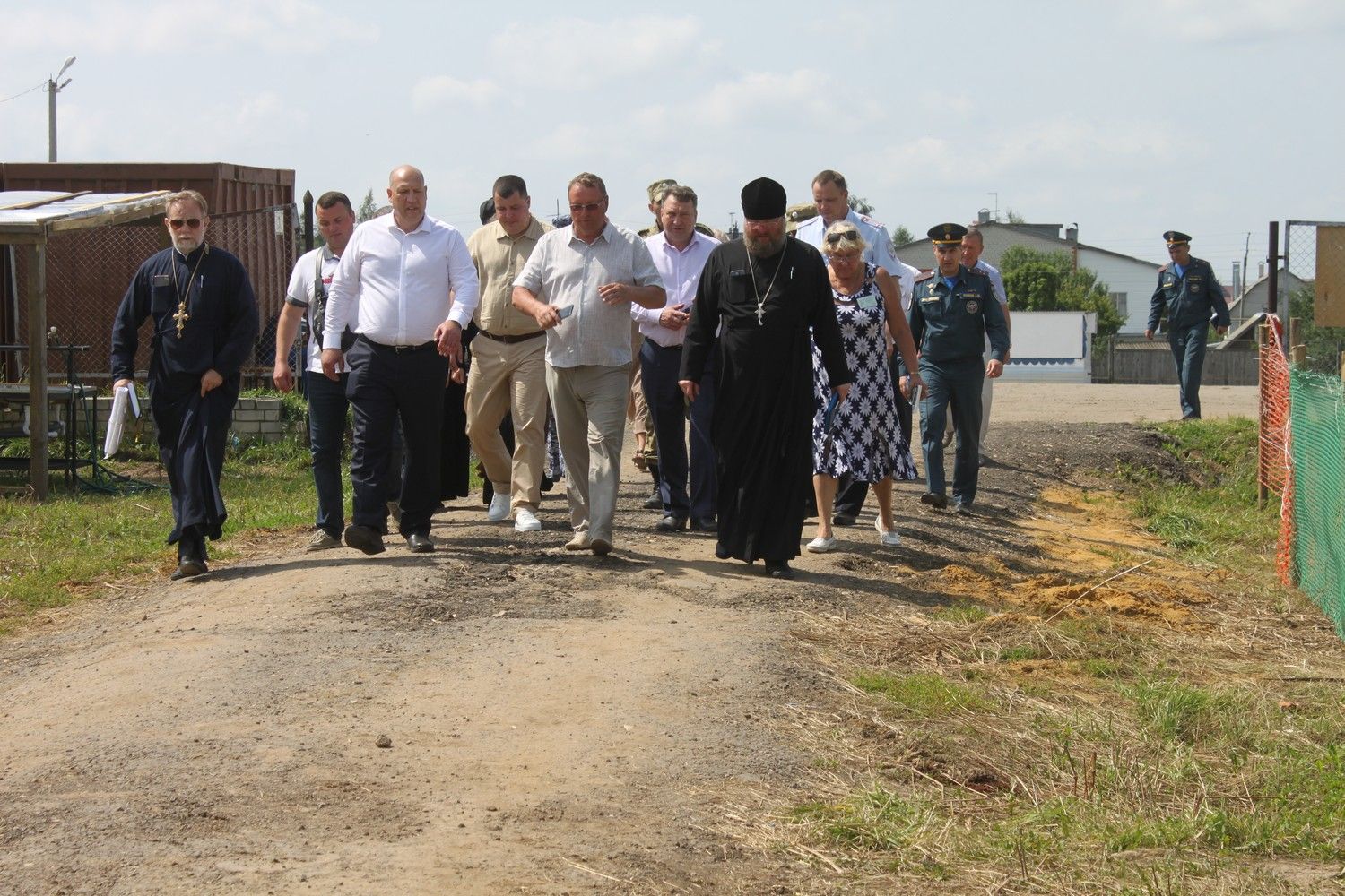 Палаточный городок на 3 000 человек в Дивееве уже готов к приему паломников Палаточный городок на 3 000 человек в Дивееве уже готов к приему паломников