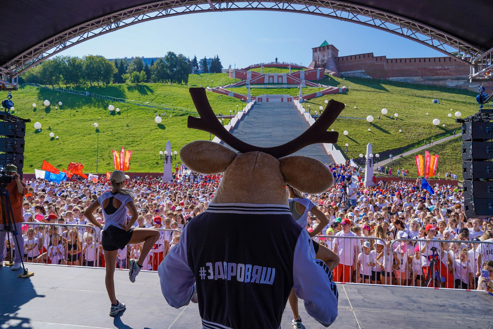 Три рекорда России установили нижегородцы на Дне физкультурника