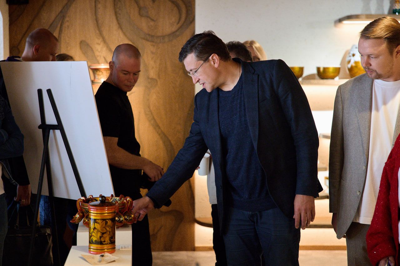 Глеб Никитин принял участие в русских выходных от бренда «Хохлома» в Плёсе Ивановской области