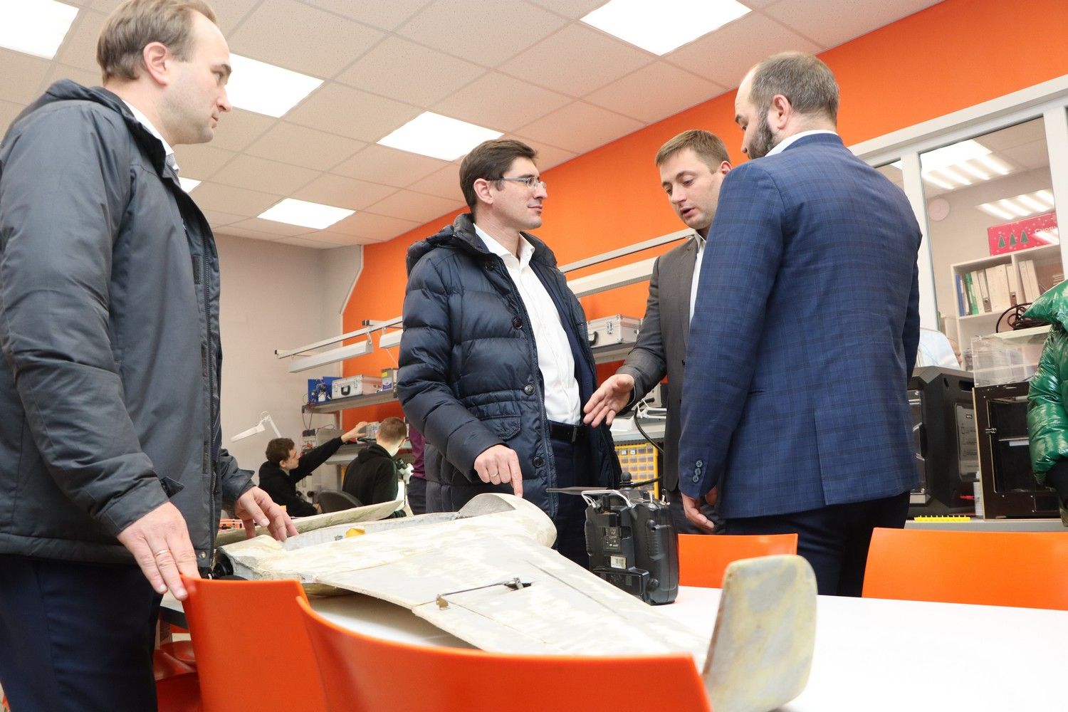 Андрей Саносян открыл «Летную школу» в Княгининском университете