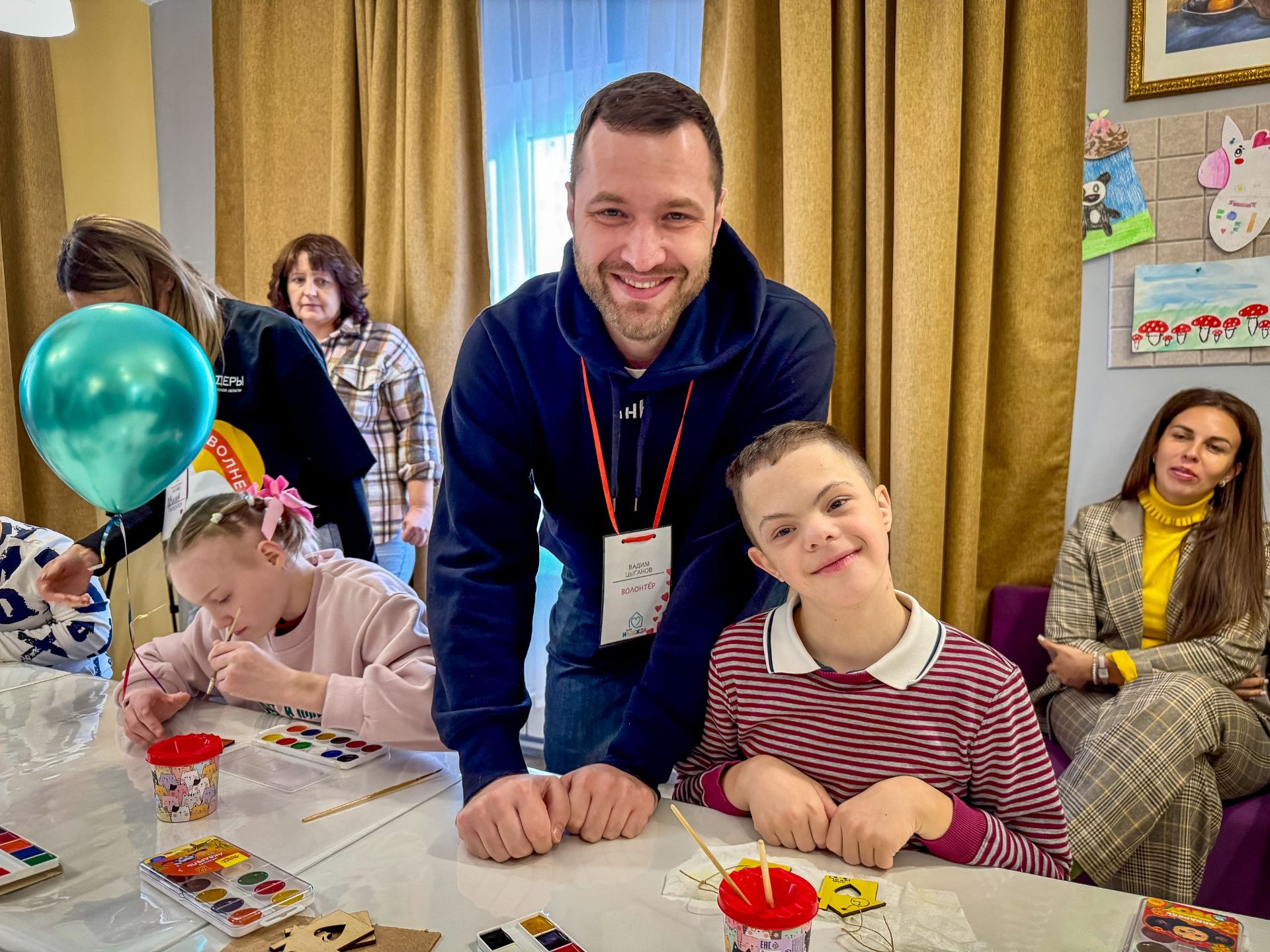 В Доме соцобслуживания детей и молодых взрослых «Надежда» открыли новые творческие мастерские