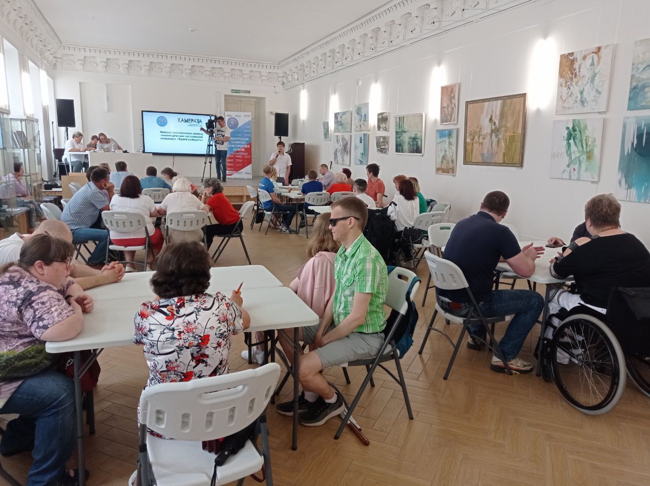 Избирательная комиссия Нижегородской области провела конкурс «Время выбирать» среди инклюзивных команд НКО Избирательная комиссия Нижегородской области провела конкурс «Время выбирать» среди инклюзивных команд НКО