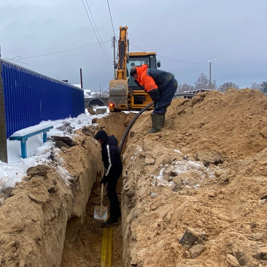 Работы по строительству внутрипоселкового газопровода в поселке Пыра  выполнены на 58% | Официальный сайт Правительства Нижегородской области